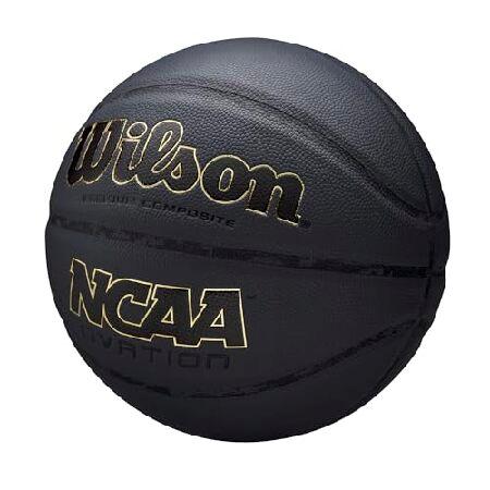 WILSON NCAA Ovation バスケットボール - チャコール、サイズ7-29.5インチ_2