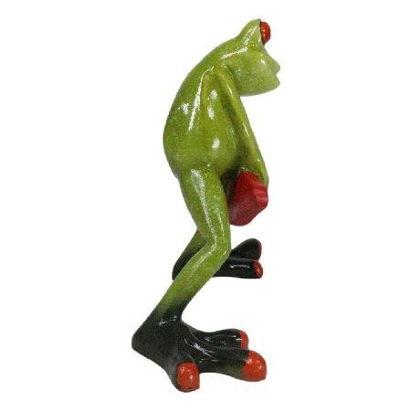 Ebros Gift Rock Band Musician Toad Rocker Green Frog Playing The Electric Guitar Figurine Rock and Roll Heavy Metal Music Frogs Lovers Collectible_3