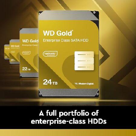 Western Digital WD Gold 内蔵ハードドライブ - 12TB - クラス 7，200 RPM - SATA 6Gb/s - 512MB キャッシュ - 3.5インチ WD122KRYZ