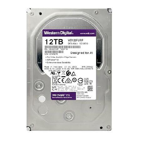 Western Digital 12TB WD Purple Pro スマートビデオハードドライブ AllFrameテクノロジー搭載_2