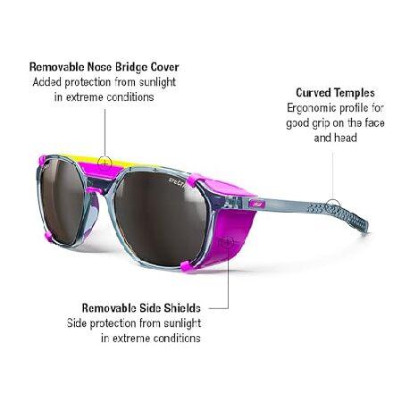 [Julbo] サングラス Slack Cover ピンク Large_1