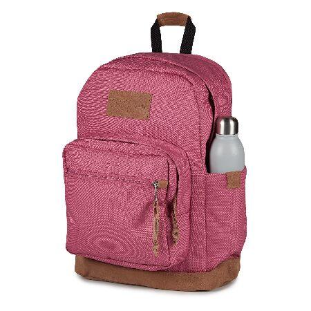 JanSport 右パック プレミアムバックパック - 15インチのノートパソコンスリーブ付きデイパック、メインコンパートメント、ウォーターボトルポケット。， 藤色の_2