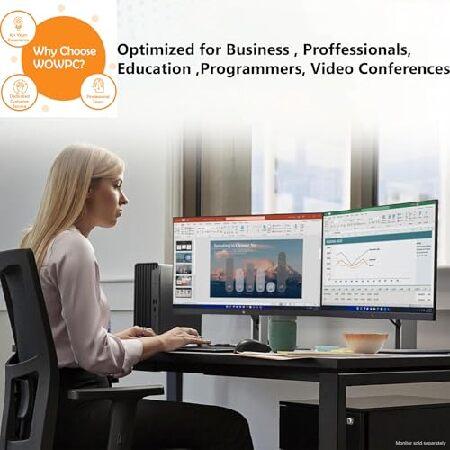 HP ProDesk 400 G9 Small Form Factor Business Desktop， Intel CPU， 64GB RAM， 1TB PCIe SSD， Dual 4K Display Support， USB-C， HDMI， RJ-45， Wi-Fi， Wired Key_5