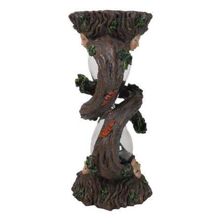 Ebros Gift Forest Ancient Spirit Tree of Life Tree Lady Greenwoman Ent Gaia Spiraling Branch Sandtimer Desktop Figurine Decor Greenman Sculpture Sandの画像