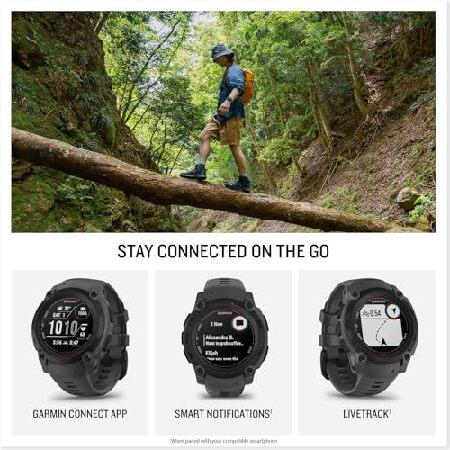 Garmin Instinct E 40mm， Outdoor GPS Smartwatch， 24/7 Health Monitoring， Up to 14 Days of Battery Life， Charcoal 010-02932-00 Health， Fitness and Tacti_3