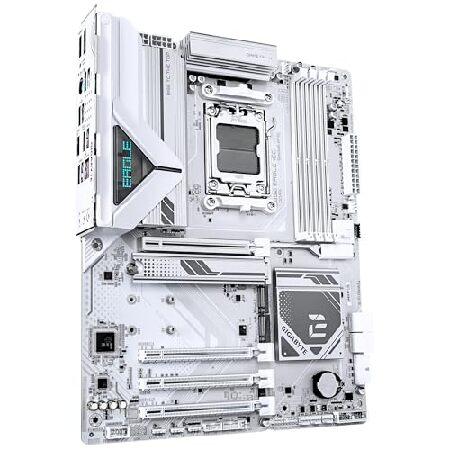 GIGABYTE B850 EAGLE ICEマザーボード - AMD Ryzen 9000シリーズCPU、8+2+2フェーズデジタルVRM、最大8200MHz DDR5(O.C)、1xPCIe 5.0 + 2xPCIe 4.0 M.2、2.5GbE_2
