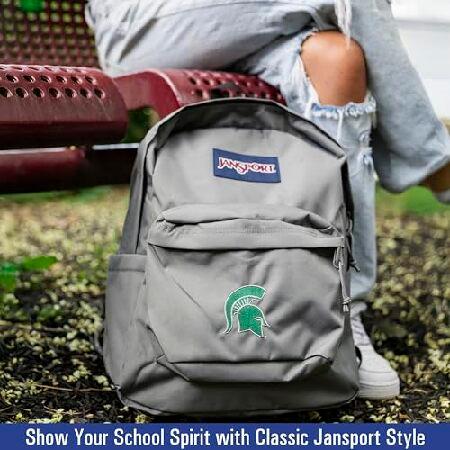 JanSport NCAA公式ライセンスバックパック、Superbreak Plus、パッド入り15インチラップトップスリーブ付き、丈夫で広々としたコンピューターバッグ。_5
