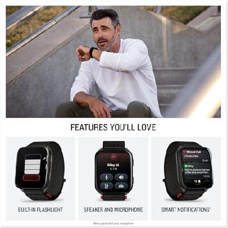 Garmin Venu X1, Thin and Lightweight GPS Smartwatch, 2 inch AMOLED Display, Advanced Health and Fitness Features, Black with Slate Titanium Caseback Bの画像