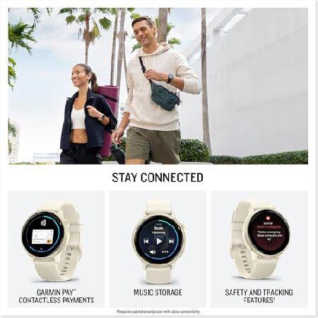 Garmin 010-02985-02 VIVOACTIVE 6 Health and Fitness GPS Smartwatch Jasper Green with Silicone Band Bundle with 2 YR CPS Enhanced Protection Pack_4