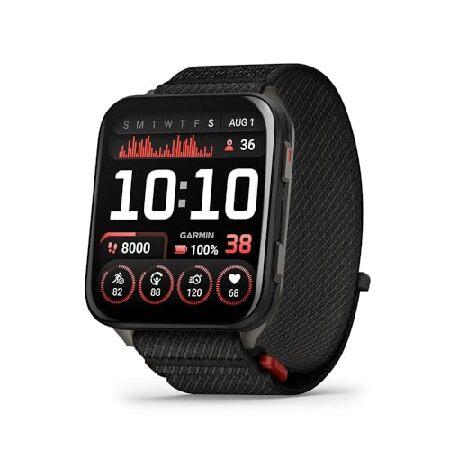 Garmin 010-02980-00 Venu X1 Premium GPS Smartwatch Black Titanium Bundle with 2 YR CPS Enhanced Protection Packの画像