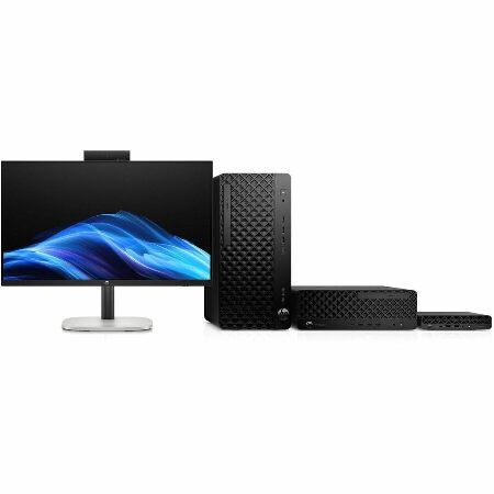 HP ProDesk 4 G1i Desktop Computer - Intel Core Ultra 7 15th Gen 265 - vPro Technology - 32 GB - 512 GB SSD - Small Form Factor - Jack Black - Smart Bu_1