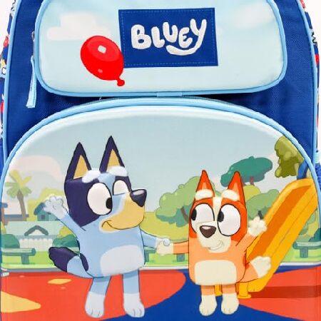 Bluey (ブルーイ) 子供用バックパック - 16インチのスクールバッグ、水筒、ステッカーなど付き | Bluey and Bingo スクールバッグ 女の子 男の子 子供用_5