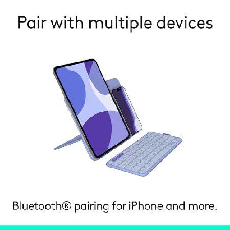 Logitech(ロジクール) フリップフォリオ キーボードケース iPad Pro 11インチ (M4) ＆ iPad Air 11インチ (M2 ＆ M3)(第5世代 - 2024) 用 - 保護＆収納可能なBlu