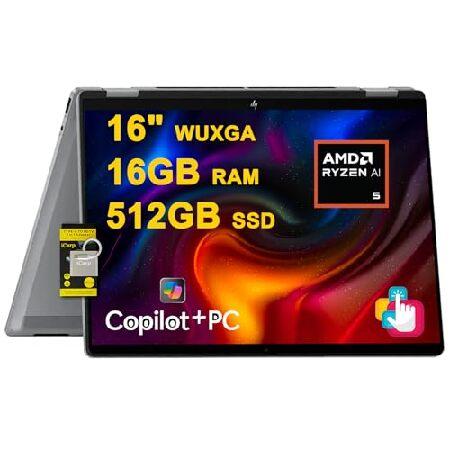 日本HP HP OmniBook X Flip 2-in-1 ノートパソコン 16インチ WUXGA IPS