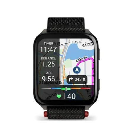 Garmin Venu X1 Black with Slate Titanium Caseback/Black ComfortFit Band Bundle with Storage Case and Smartwatch Accessory (3 Items)の画像