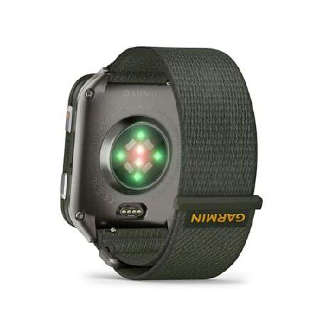 Garmin Venu X1 Moss with Titanium Caseback and Moss ComfortFit Band Bundle with Storage Case and Smartwatch Accessory (3 Items)の画像