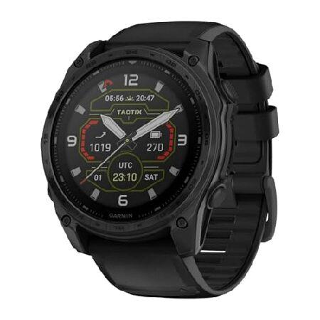 Garmin Tactix 8 51mm Sapphire Solar Elite Edition Smartwatch (Black) Bundle with Clip-On Light_1