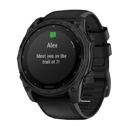 Garmin Tactix 8 51mm Sapphire Solar Elite Edition Smartwatch (Black) Bundle with Clip-On Light_3