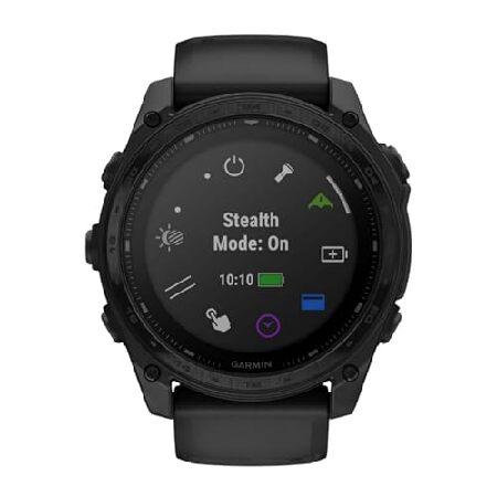 Garmin Tactix 8 51mm Sapphire Solar Elite Edition Smartwatch (Black) Bundle with Clip-On Light_4
