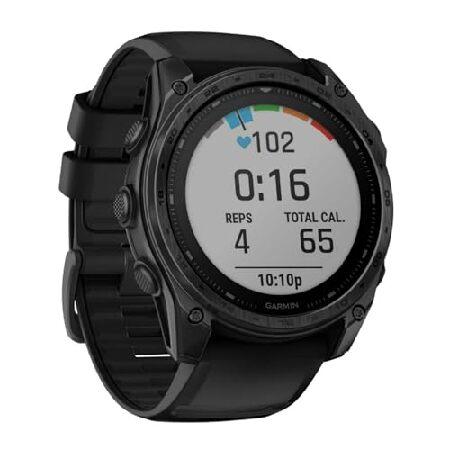 Garmin Tactix 8 51mm Sapphire Solar Elite Edition Smartwatch (Black) Bundle with Clip-On Light_5