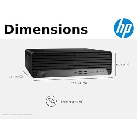 HP Elite 805 G9 SFF Business Desktop Computer， AMD Ryzen 5 8500G， 32GB DDR5， 2TB PCIe SSD， Radeon 740M Graphics， Dual 4K Display Support， USB-C， HDMI，_3