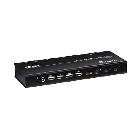 ATEN ATEN CS784H 4ポートUSB HDMI KVMスイッチ - 4K UHD 60Hz