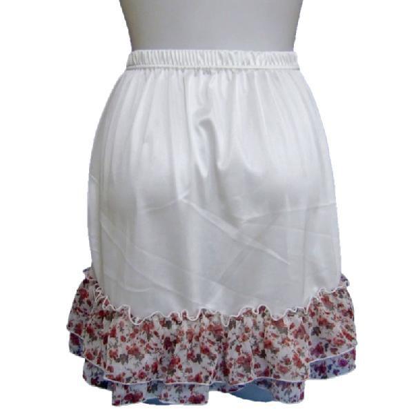 花柄 フリル ペチ スカート レディース インナー ペチスカ ペチスカート ペチコート かわいい 透け防止 女性 下着 M L 8516 アワーズ クラブ 通販 Yahoo ショッピング