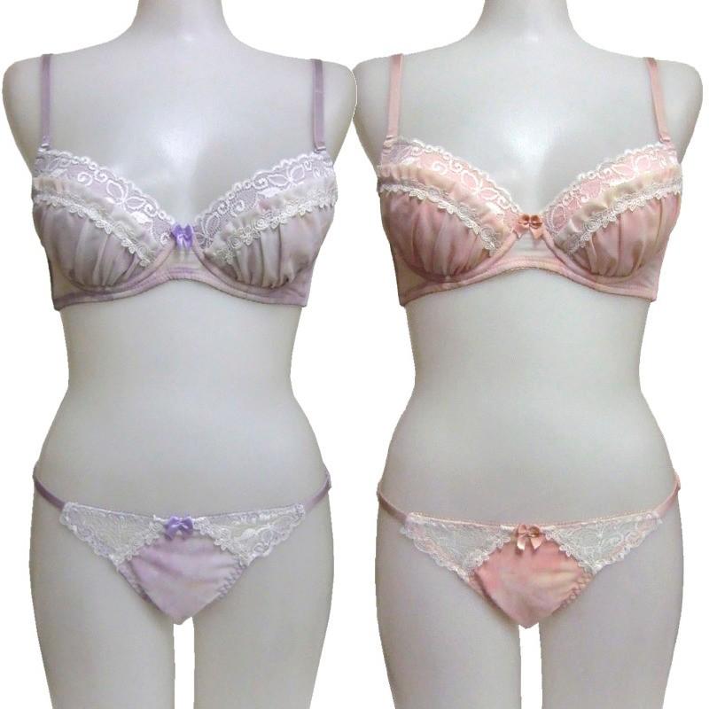 大きいサイズ ムラ染めジョーゼット生地とケミカルレースがかわいいブラジャー ショーツセット G70 G75 G80 G85 H70 H75 H80 H85 9116ll アワーズ クラブ 通販 Yahoo ショッピング