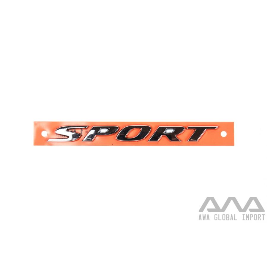 USホンダ シビックハッチバック リアSPORTエンブレム FK7 : AWA GLOBAL