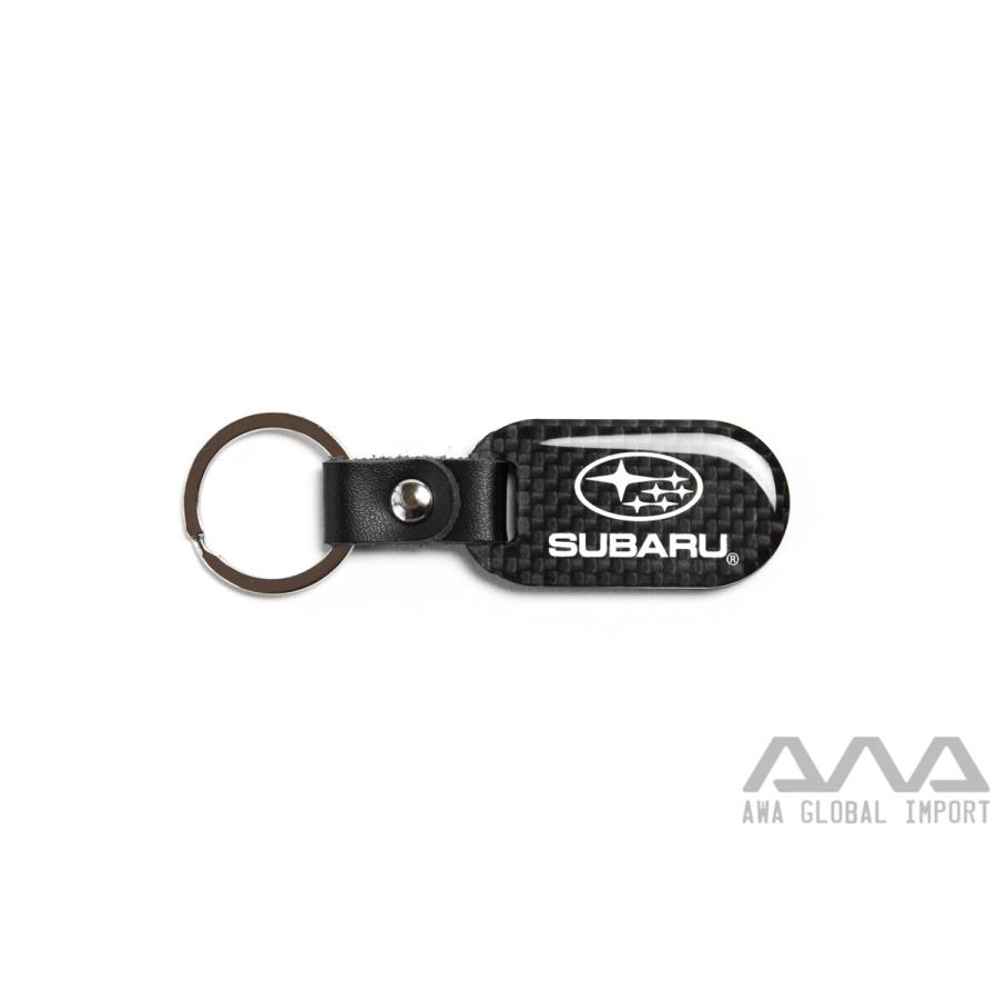 USスバル純正カーボンファイバーキーチェーン : AWA GLOBAL IMPORT  