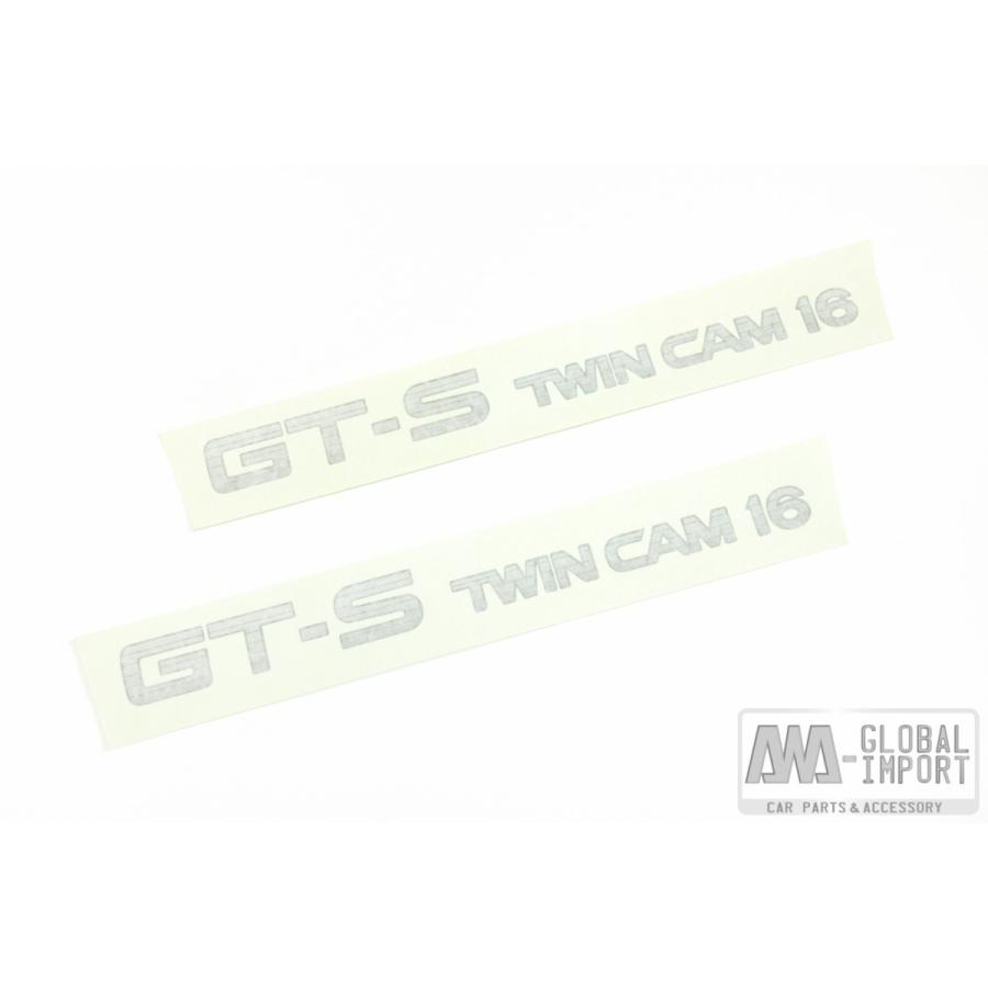 北米トヨタ純正AE86 カローラGT-S TWIN CAM 16 サイドデカール左右 