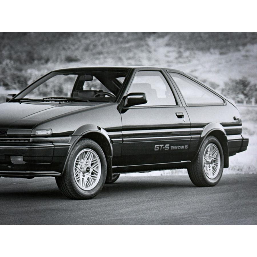 北米トヨタ純正AE86 カローラGT-S TWIN CAM 16 サイドデカール左右 