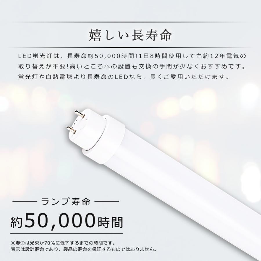 直管LEDランプ 40形 蛍光灯 LED蛍光灯 40W形 直管 1198mm 直管蛍光灯 40W形 インバーター式 ラビット式 グロー式工事不要 FL40 FLR40 FHF32 直管型LED蛍光灯｜awagras01｜10