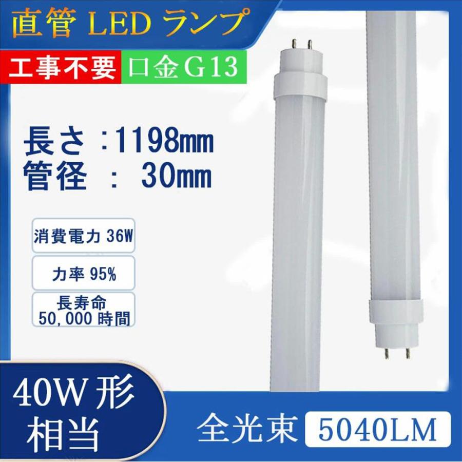 蛍光灯 led 蛍光灯 直管 ledに変えるには 蛍光灯 40型 led蛍光灯 交換 led蛍光灯 40w形 120cm 口金G13 led蛍光灯36w 工場用led照明 led お部屋を明るく 天井照明｜awagras01