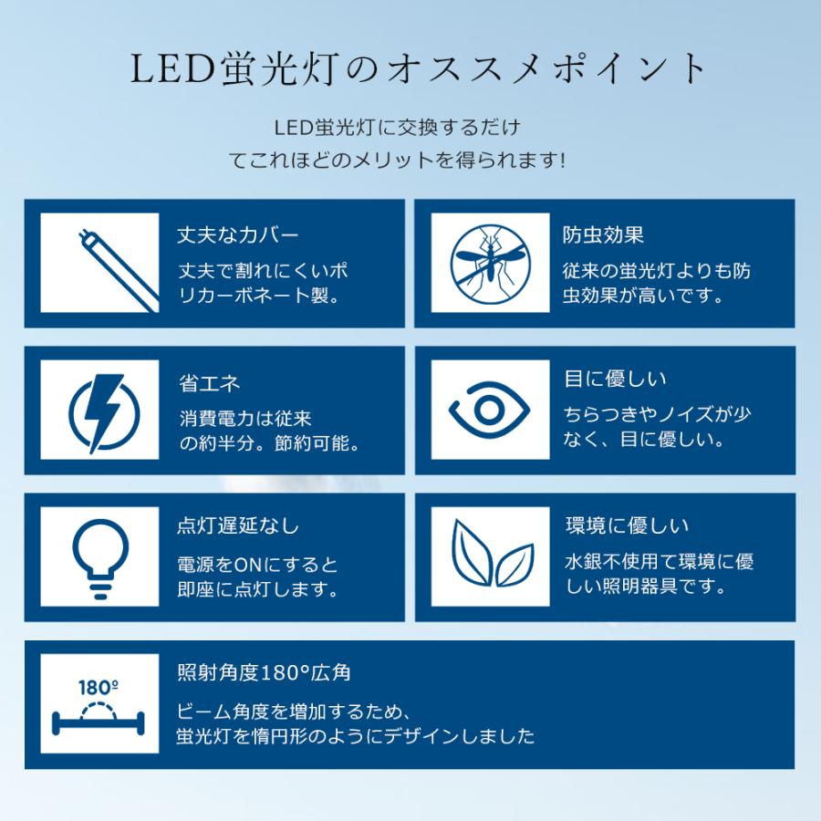 LED蛍光灯 直管 35W形 消費電力18W 明るさ3600lm G13口金 電球色 LED蛍光灯 直管 35W形 消費電力18W 明るさ3600lm G13口金 電球色
