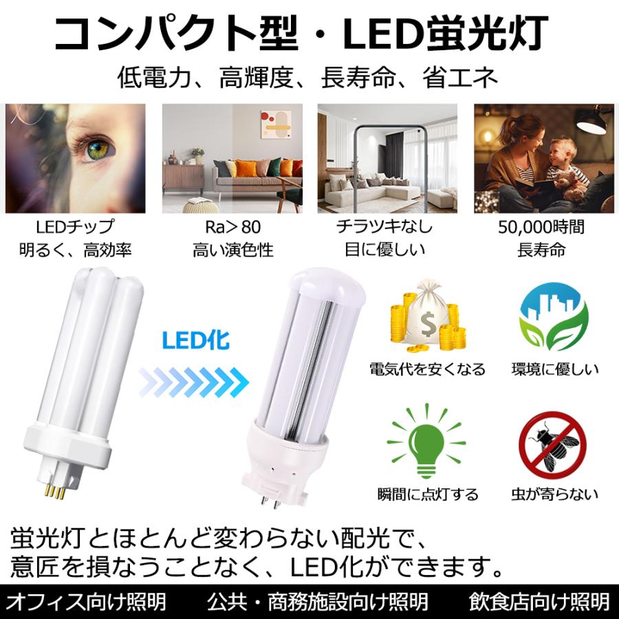 FDL18EXL LED FDL18EX コンパクト形蛍光灯 互換 8W 1280lm 口金 FDL18EXL LED FDL18EX コンパクト形蛍光灯 互換 8W 1280lm 口金