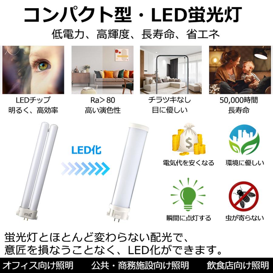 FPL13EXN LED FPL13EX-N FPL13EX コンパクト形蛍光灯 6W 960lm 口金