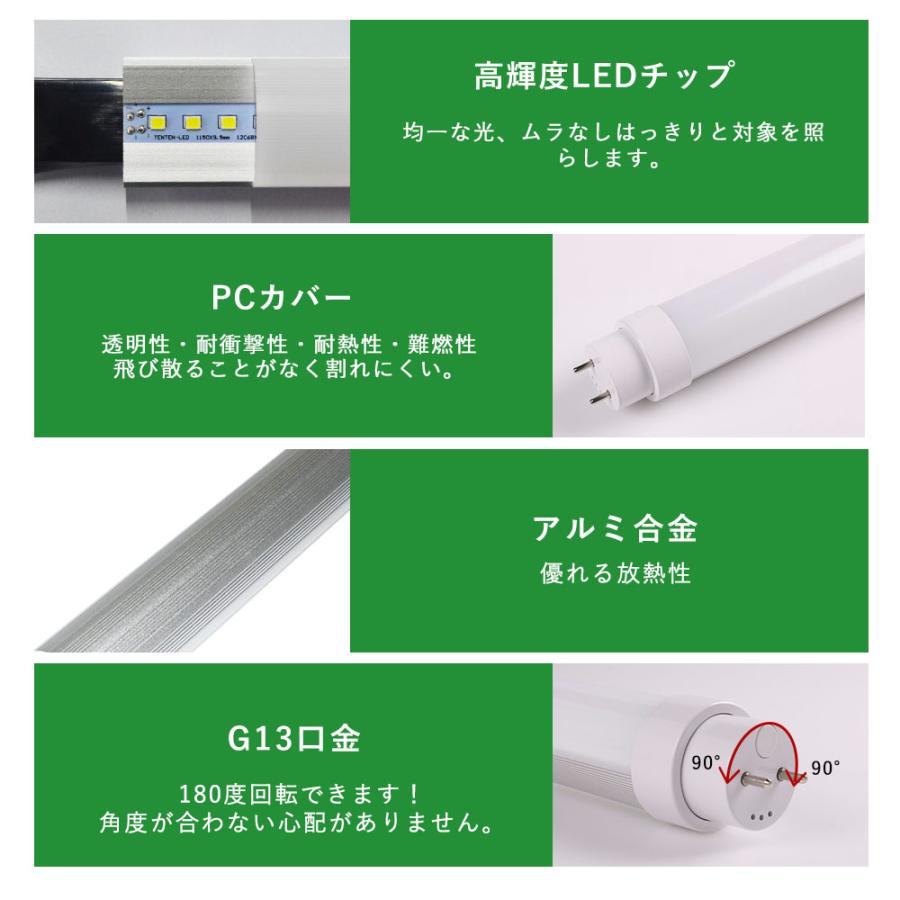 LED蛍光灯 18W形 led直管 照明 直管型LEDランプ led照明 LEDライト 18