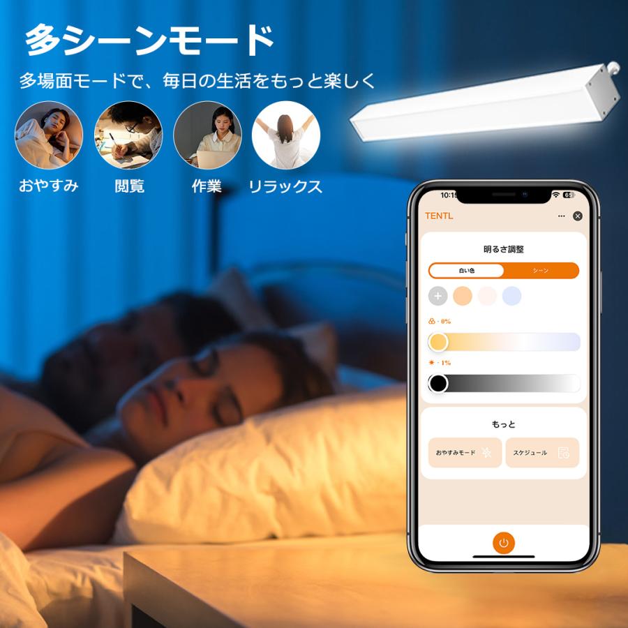 LEDシーリングライト 長方形 LED蛍光灯 40w形 直管 リモコン付き 照明