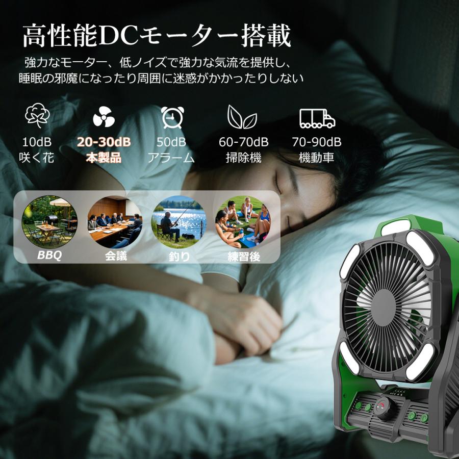 dcモーター扇風機 壁掛け サーキュレータ 20000mAh 扇風機 リビング