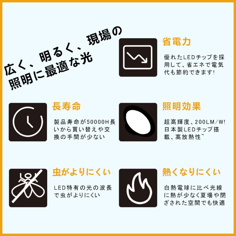 mura様 UFO型 LED高天井灯 LED投光器100W 1000W形水銀ランプ器具相当