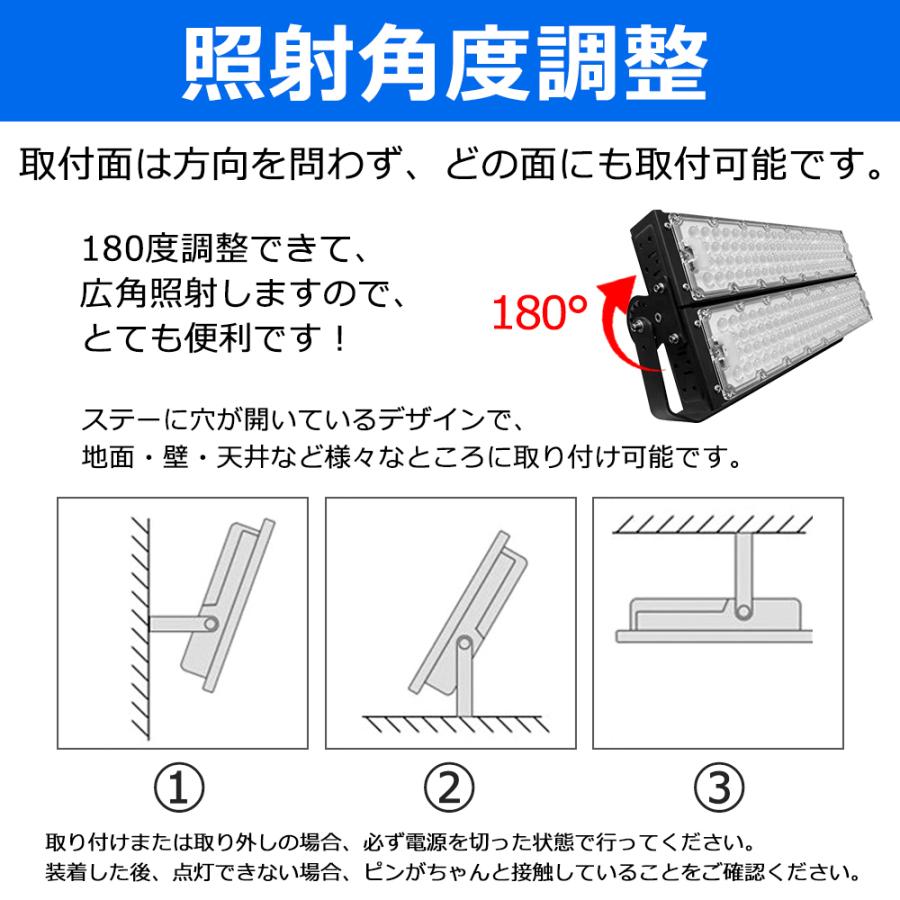 led投光器 600w 6000w相当 96000lm IP65防水 作業灯 led 明るい led投光器 600w 6000w相当 96000lm IP65防水 作業灯 led 明るい