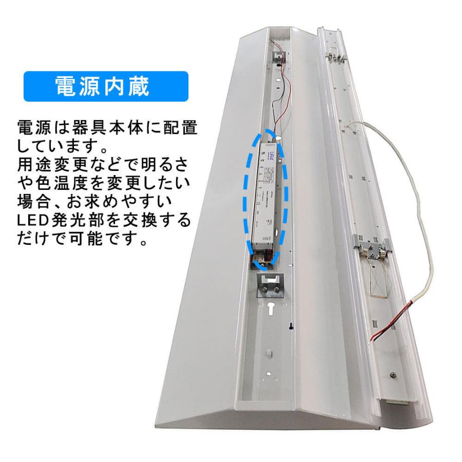逆富士型led照明 逆富士 40w 2灯相当 LED逆富士形蛍光灯 直付形 逆富士型led照明 逆富士 40w 2灯相当 LED逆富士形蛍光灯 直付形
