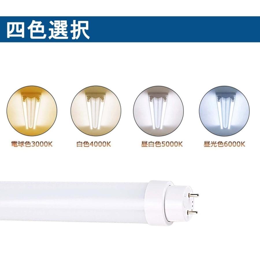 LED蛍光灯 グロー式工事不要 20w形 15W 管径T10 FL20 G13口金180度