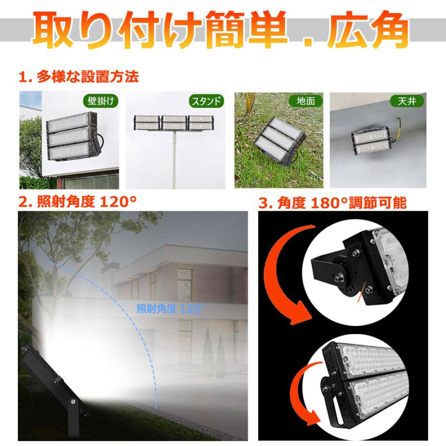 led投光器 300W 48000lm IP65防水 投光器 LED 屋外 看板 駐車場 led投光器 300W 48000lm IP65防水 投光器 LED 屋外 看板 駐車場