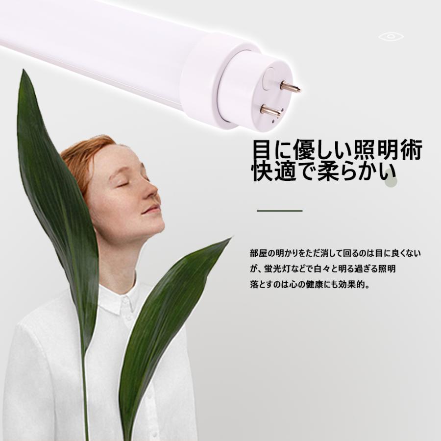 LED蛍光灯 35W形 18w 2880lm グロー式工事不要 直管1000mm G13口金 逆