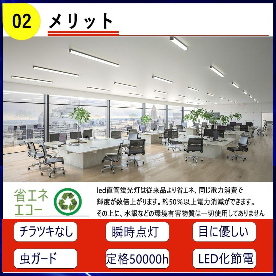 LED蛍光灯 8形直管蛍光灯 led fl8 fl8w fl8n fl8d 蛍光灯 ハイライト