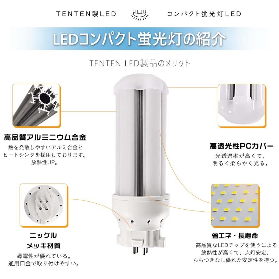FDL27EXN LEDツイン蛍光灯 27W ツイン2 LED FDL27EX-N互換led