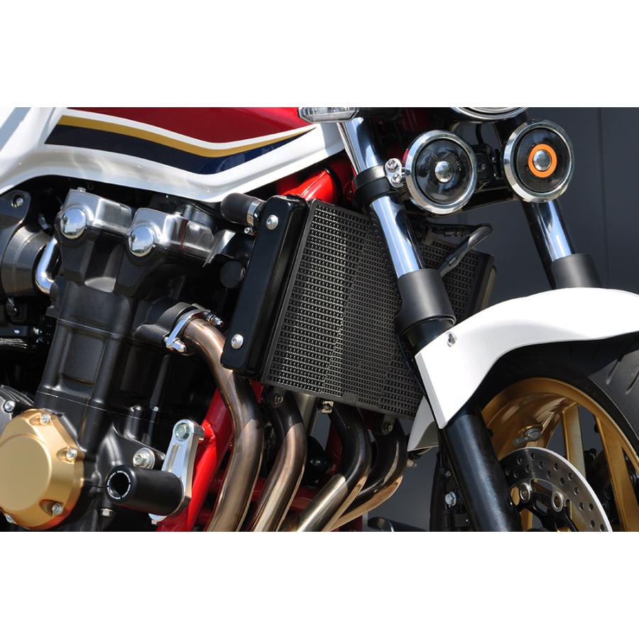 MORIWAKI モリワキ ラジエターコアガード ブラック CB1300SF '05 MORIWAKI モリワキ ラジエターコアガード ブラック CB1300SF '05