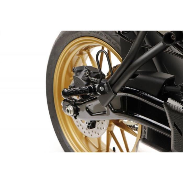 ACTIVE アクティブ ステップバー タンデム側 シルバー KAWASAKI ACTIVE アクティブ ステップバー タンデム側 シルバー KAWASAKI
